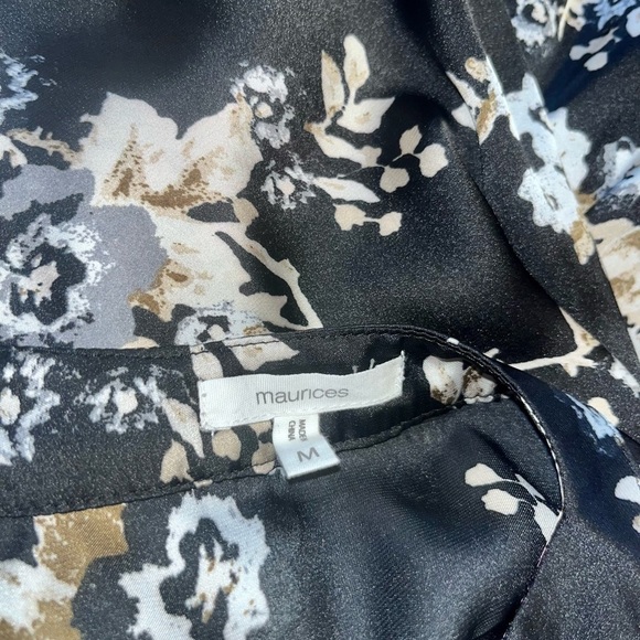 Ruffle Bell Sleeve Womens Blouse - Picture 6 of 6